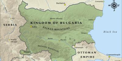 Mapa de antiguo búlgaro