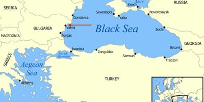 Bulgaria ubicación en el mapa del mundo
